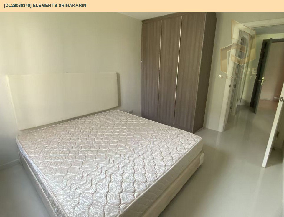 รูป DL26060340 ให้เช่าคอนโด อิลิเม้นท์ ศรีนครินทร์ (Elements Srinakarin) ใกล้ - พร้อมเข้าอยู่ โทรด่วน 0638692663 LineID @952jdxxk - รูปที่ 4/4