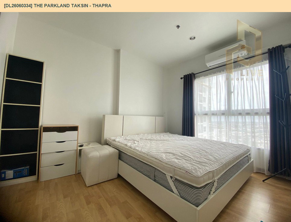 รูป DL26060334 ให้เช่าคอนโด เดอะ พาร์คแลนด์ ตากสิน - ท่าพระ (The Parkland Taksin - Thapra) ใกล้ BTS ตลาดพลู พร้อมเข้าอยู่ โทรด่วน 0653619502 LineID @952jdxxk - รูปที่ 4/5