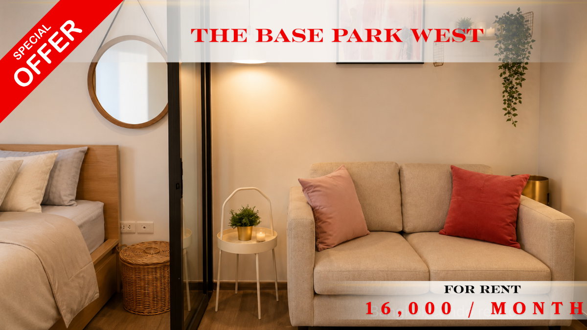 picture 🚆✨ Prime Condo Location For Rent 📌 The Base Park West  (Line: @rent2022) | Near BTS On Nut  ✨ Ready to Move In! ✨  📌 Ref Code: A03739 - 1/9
