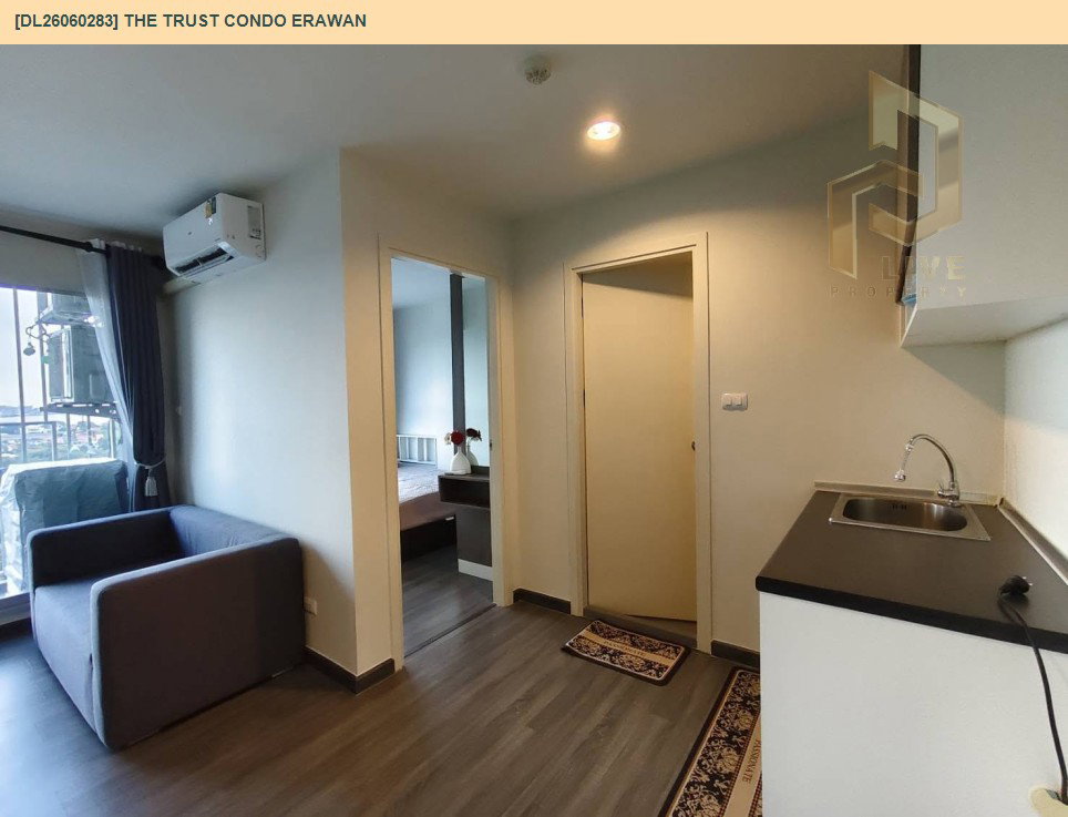 รูป DL26060283 ให้เช่าคอนโด เดอะ ทรัสต์ คอนโด เอราวัณ (The Trust Condo Erawan) ใกล้ BTS ช้างเอราวัณ พร้อมเข้าอยู่ โทรด่วน 0653619502 LineID @952jdxxk - รูปที่ 9/13