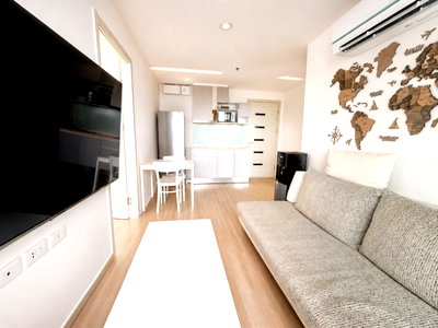 คอนโดให้เช่า : Condo for RENT : Artemis Sukhumvit 77 𝐒𝐢𝐳𝐞 : 47.1 sqm.  𝐓𝐲𝐩𝐞 : 2 Bed 2 Bath / City view /Balcony  𝐅𝐥𝐨𝐨𝐫 : 27th    