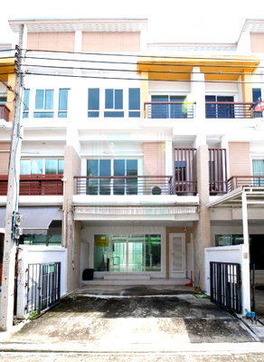 Townhouses for rent Bangkok : 📌 For Rent 3-story Townhouse PANASIRI RESIDENCES KASET - NAWAMIN 3 bedroom 3 bathroom