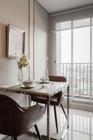 รูป 💥💥ห้องสวยให้เช่า!! คอนโด IDEO จรัญ 70-ริเวอร์วิว 1Bed 31 ตรม.ชั้น 28 แต่งครบ ใกล้ MRT บางพลัด สนใจ Line: @atfirm💥💥 - รูปที่ 13/16
