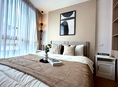 ขายคอนโด : ME2500183 ขายคอนโด ห้องสวย แต่งใหม่ The Nest สุขุมวิท 71 ใกล้ BTS พระโขนง