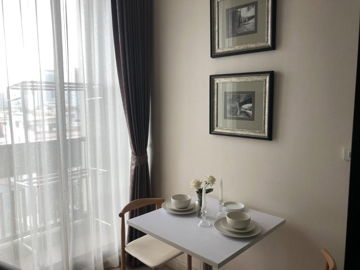 รูป 🛋️🏬 ให้เช่า The Capital Ratchaprarop-Vibha - 32 ตร.ม. 1Bed ห้องสวย ใกล้ BTS อนุสาวรีย์ชัยสมรภูมิ  - รูปที่ 4/8
