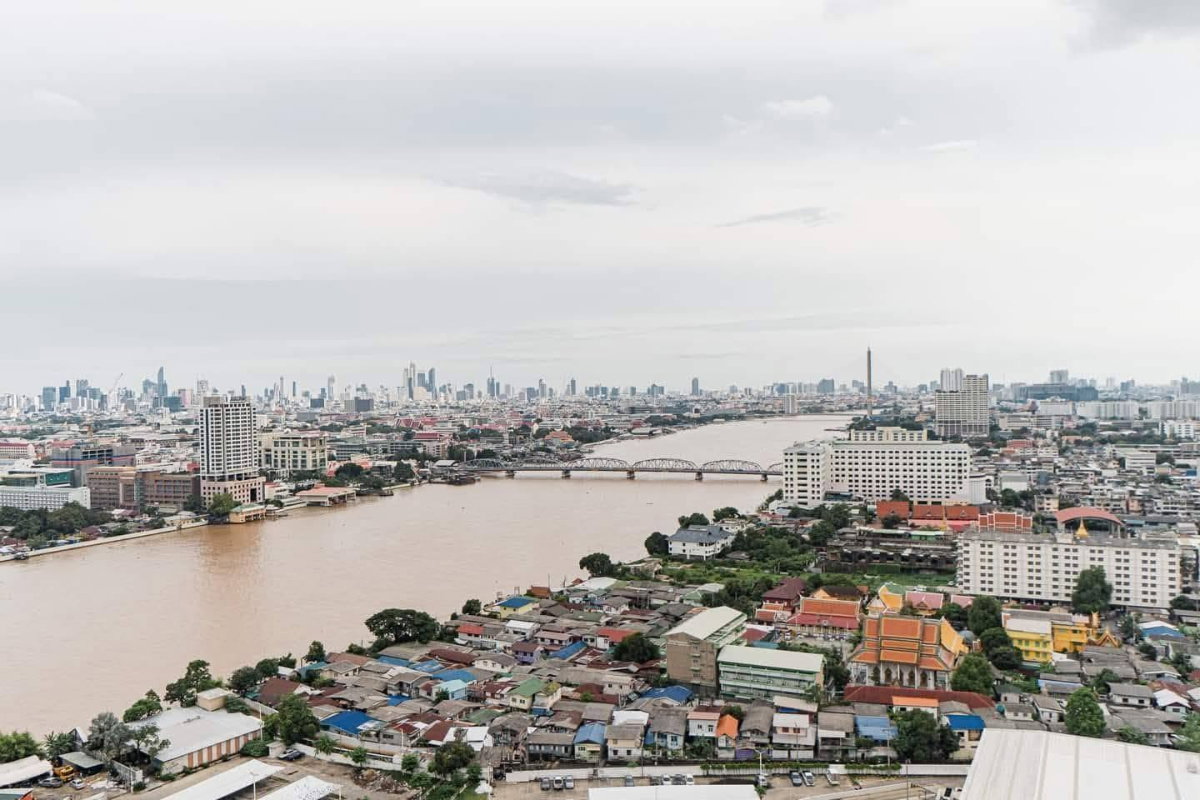 รูป Condo for RENT : Ideo Charan 70-River view  𝐒𝐢𝐳𝐞 :  31 sqm.  : 1 Bed 1 Bath / River view  𝐅𝐥𝐨𝐨𝐫 : 28th     (รับเฉพาะคนไทย) - รูปที่ 15/15