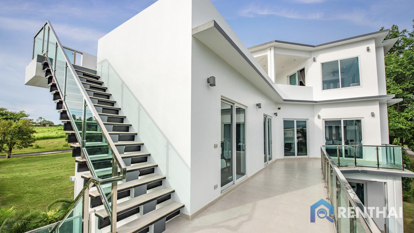 รูป บ้านสุดหรูสไตล์โมเดิร์น ในสนามกอล์ฟฟินิกซ์ - รูปที่ 19/20