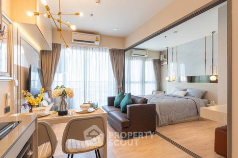1-BR Condo 34th-Floor, 33 Sqm | Whizdom Station Ratchada-Thrapra | 100m to BTS Talat Phlu (ID 597601)