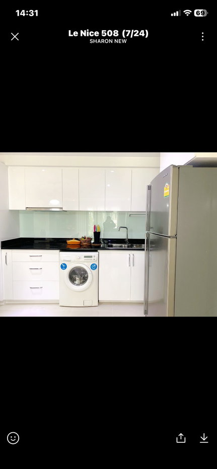 รูป Available for rent! Le Nice Ekamai. A Cozy 2 Bedroom with 65 sqm. Fully furnished ready to move in. - รูปที่ 5/15