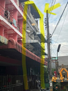 ขายตึกแถว - อาคารพาณิชย์ 5 ชั้น ใกล้ MRT อิสรภาพ ซอยอิสรภาพ 42/1 เจ้าของขายเอง (งดรับนายหน้า)