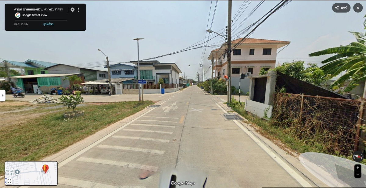 รูป ที่ดินเหลี่ยมสวย ประชาอุทิศ90 ซอยหลอดปิ้ง ซอย3 ราคาจับต้องได้ - รูปที่ 7/14