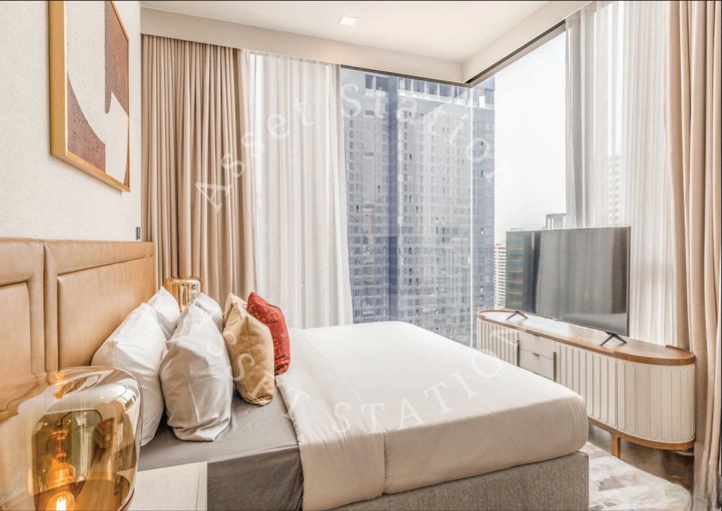 รูป 💎คอนโดหรูพร้อมเช่า Celes Asoke ห้องแต่งสวย ชั้นสูง ขนาดใหญ่ 2ห้องนอน  ใกล้ BTS อโศก 🚅 - รูปที่ 2/12