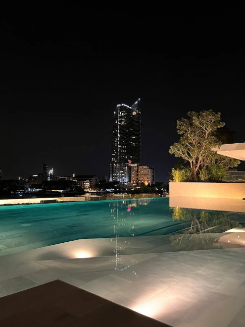 รูป ห้องวิวเอเชียทีค เห็นพลุทั้งปี | เฟอร์ครบ พร้อมอยู่ | ใกล้ ICONSIAM และ BTS กรุงธนบุรี | 15,000 บาท/เดือน - รูปที่ 28/42