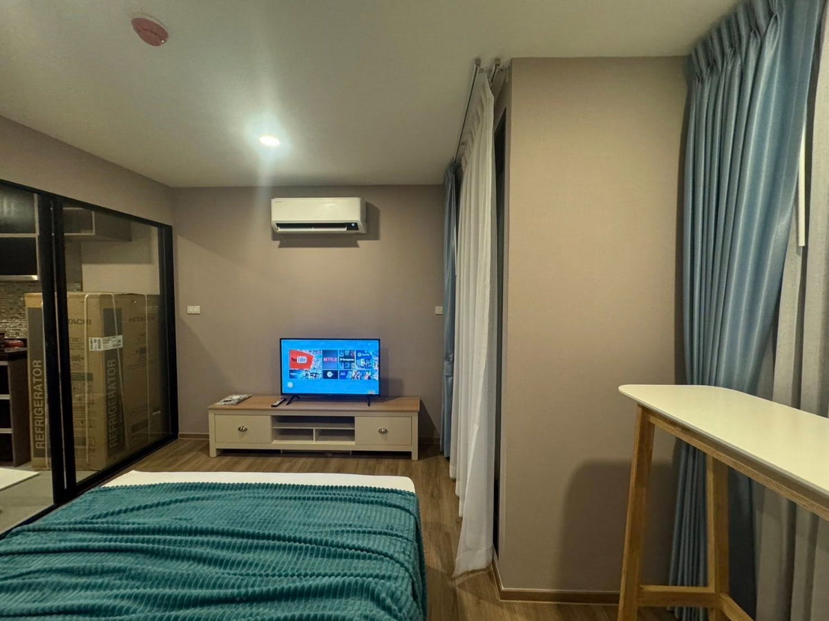 รูป R631/[เช่าด่วน/ขาย] CYBIQ Ratchada 32 ชั้น 7 อาคาร I ขนาด 24.92 ตร.ม. ทำเลดีใกล้ ม.จันทรเกษม & รถไฟฟ้า 3 สาย พร้อมเข้าอยู่! - รูปที่ 4/7