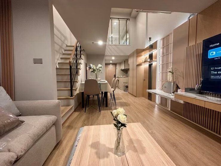 picture For Rent – ​​Culture Chula ✨ Rare Item! Corner unit with double-height ceiling and Lumpini Park view. Ready to move in! - 6/11