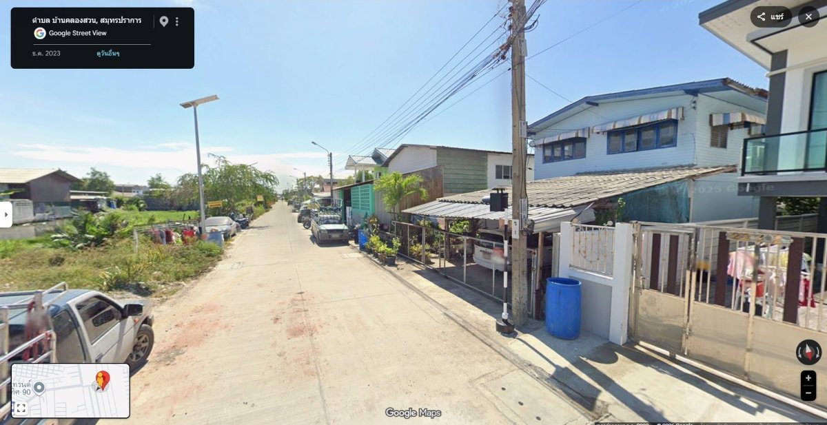 รูป ที่ดินเหลี่ยมสวย ประชาอุทิศ90 ซอยหลอดปิ้ง ซอย3 ราคาจับต้องได้ - รูปที่ 6/14