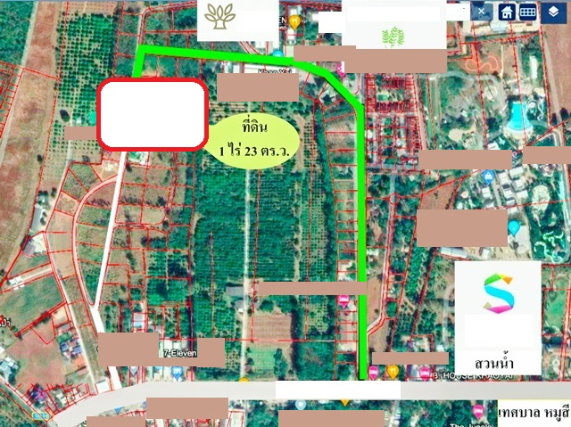 รูป เขาใหญ่ หมูสี ที่ดินวิวภูเขา 360 องศา บ้านน็อคดาวน์ 3 หลัง 1 ไร่ 23 ตร.ว. ใจกลาง ปากช่อง กรีนเนอรี่ รีสอร์ท 500 ม. - รูปที่ 6/8