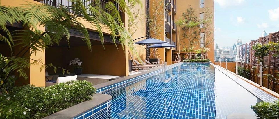 รูป Condo for RENT : Noble Above Wireless Rumruedee 65.50 sqm. 1 Bed Plus /1 Bath /Walk-in closet/ Balcony / View Benchakijti Garden 𝐅𝐥𝐨𝐨𝐫 : 8th - รูปที่ 19/20
