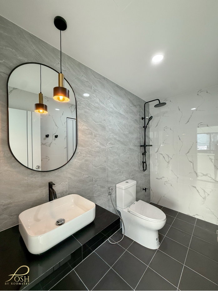 รูป บ้าน2ชั้น รีโนเวทใหม่ ทำเลวิชิต ซอยก้าวหน้า1 ในสไตล์โมเดิร์นอบอุ่น ที่ผสมผสานงานตกแต่งโทนไม้ได้อย่างลงตัว มาพร้อมระเบียงกว้าง 3ห้องนอน  - รูปที่ 7/27