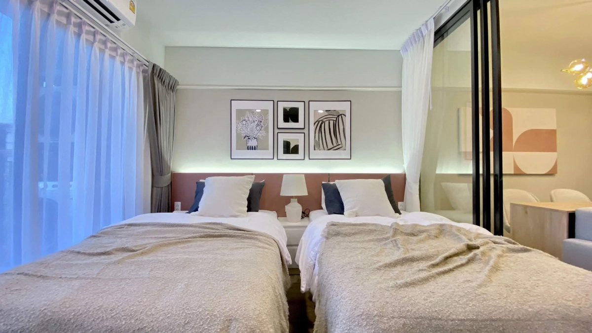 รูป ให้จองด่วน! (ห้องมีน้อย) ปล่อยเช่าSalaya One Residences 🌟 พร้อมเข้าอยู่ 1 สิงหาคม ✨ ขนาด 35 ตร.ม.มีเครื่องซักผ้า👏 - รูปที่ 5/7