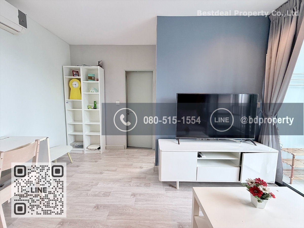 รูป Bestdeal ให้เช่าด่วน!!! 2 ห้องนอน ราคา 22,000 บาท/เดือน ห้องสวย Fully Furnished พร้อมเข้าอยู่ "IDEO MOBI RAMA 9" ใกล้MRTและเซ็นทรัลพระราม 9 - รูปที่ 2/16