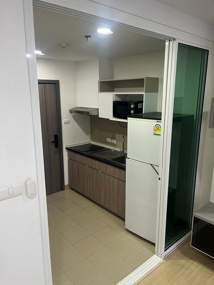 รูป ให้เช่าห้องแต่งพร้อม เฟอร์ครบ ห้องใหญ่ วิวดี ราคาถูก ใกล้ ARL และ MRT สถานีหัวหมาก - รูปที่ 10/14