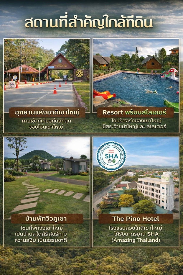รูป ขายที่ดินทำเลติดถนน ใกล้ภูเขาและน้ำตก ธารใจใส ต.พญาเย็น ปากช่อง นครราชสีมา รวม 32 ไร่ เพียงไร่ละ 1.6 ล้านบาท ต่อรองได้ - รูปที่ 4/11