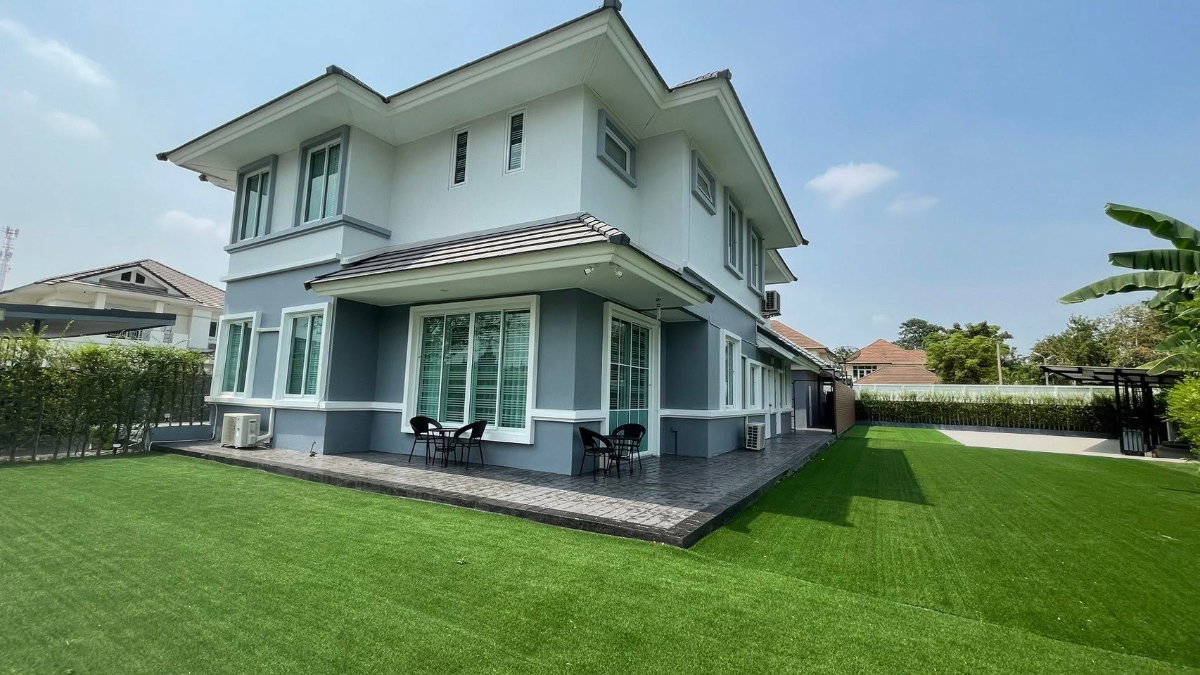 รูป ND0780 🏠🌴ปล่อยเช่าบ้านเดี่ยว บ้านสวนเนรมิตร (ออเงิน-รามอินทรา) พร้อมเฟอร์นิเจอร์ - รูปที่ 6/11