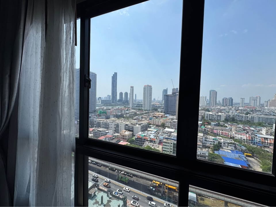 รูป SL147/[เช่าด่วน] Urbano Absolute Sathon-Taksin ชั้น 21 วิวแม่น้ำทิศใต้ ห้องกว้าง 31 ตร.ม. เฟอร์ฯ บิวท์อินครบ ใกล้ BTS กรุงธนบุรี & ICONSIAM - รูปที่ 5/21