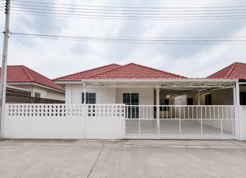 ขายบ้านเดี่ยว ม.สุขเจริญ2 ใกล้ดับเพลิง เครือสหัฒน์ ศรีราชา
