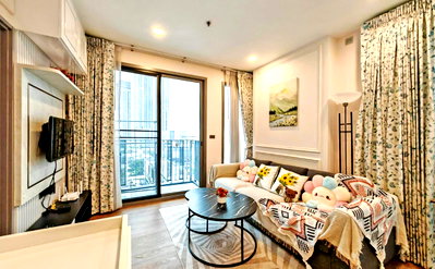 คอนโดให้เช่า : (TT231) ปล่อยเช่าคอนโด Ceil by Sansiri (ซีล บาย แสนสิริ) ชั้น 10 ขนาด 49 ตร.ม ห้องมุม 1 ห้องนอน 1 ห้องน้ำ ไม่บล็อกวิว ฟรี WiFi ใกล้ BTS เอกมัย