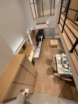 ให้เช่า – Culture Chula (คัลเจอร์ จุฬา) ✨ Rare Item ห้องมุม เพดานสูง Double-Height Ceiling วิวสวนลุมพินี พร้อมเข้าอยู่