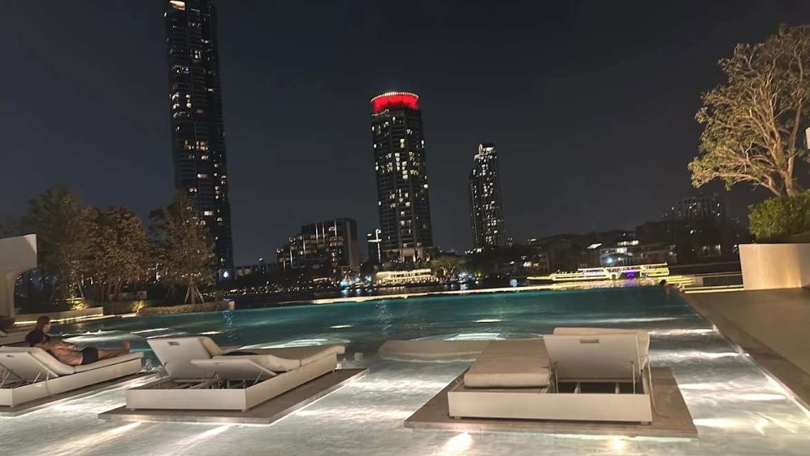 รูป ห้องวิวเอเชียทีค เห็นพลุทั้งปี | เฟอร์ครบ พร้อมอยู่ | ใกล้ ICONSIAM และ BTS กรุงธนบุรี | 15,000 บาท/เดือน - รูปที่ 35/42