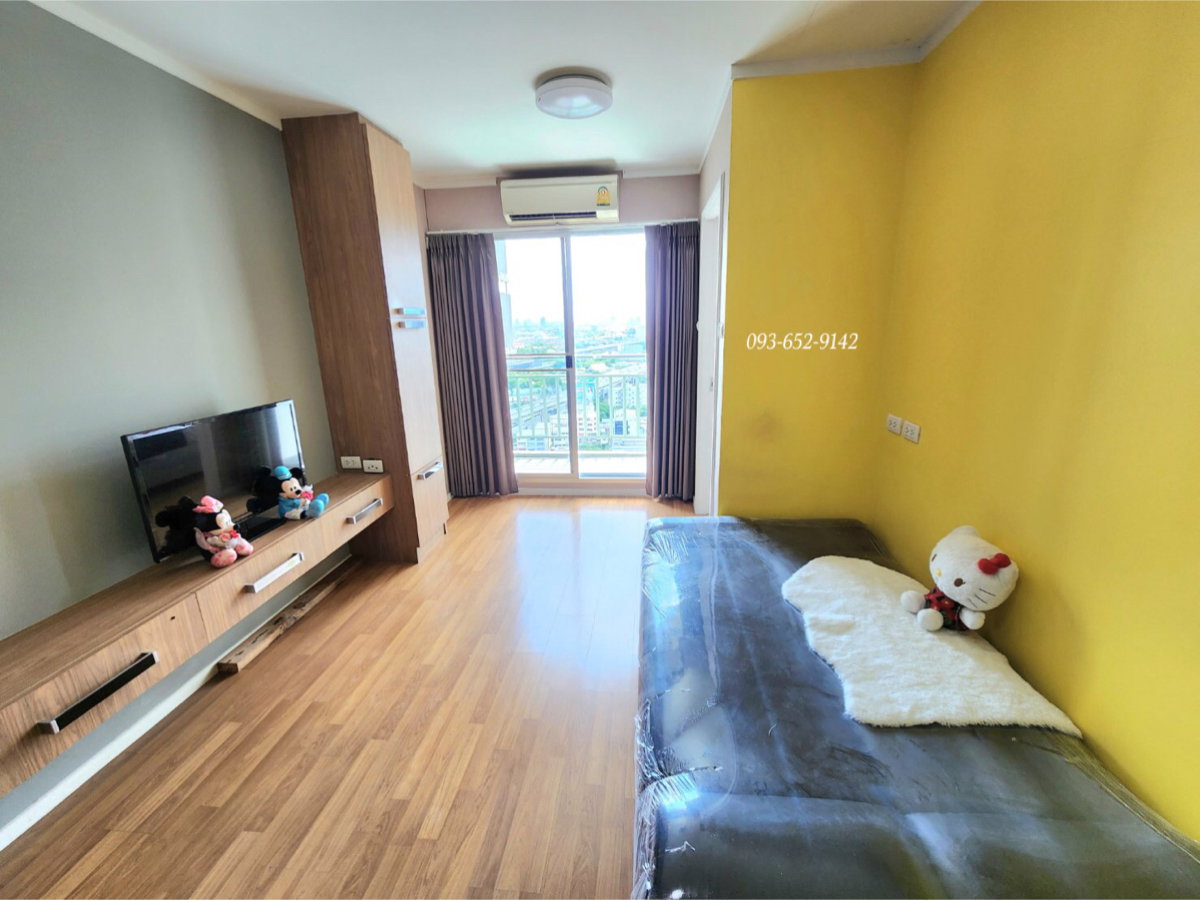 รูป 🌴🌴🌴ให้เช่าคอนโด ลุมพินี เพลส บรมราชชนนี-ปิ่นเกล้า (( 35 ตรม / 9500 ต่อเดือน / แอร์ 2 ตัว / ห้องสวยมาก / มีกระจกบานใหญ่เพิ่มมิติของห้อง )) - รูปที่ 9/15
