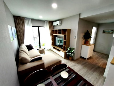 Condos for rent : PFD-08564 Condo for rent, Supalai Sense Srinakarin, beautiful room, large size, 2 bedrooms, 2 bathrooms, ready to move in, near MRT Srinakarin 38 🏙️✨