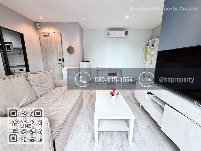 Bestdeal ให้เช่าด่วน!!! 2 ห้องนอน ราคา 22,000 บาท/เดือน ห้องสวย Fully Furnished พร้อมเข้าอยู่  "IDEO MOBI RAMA 9"    ใกล้MRTและเซ็นทรัลพระราม 9