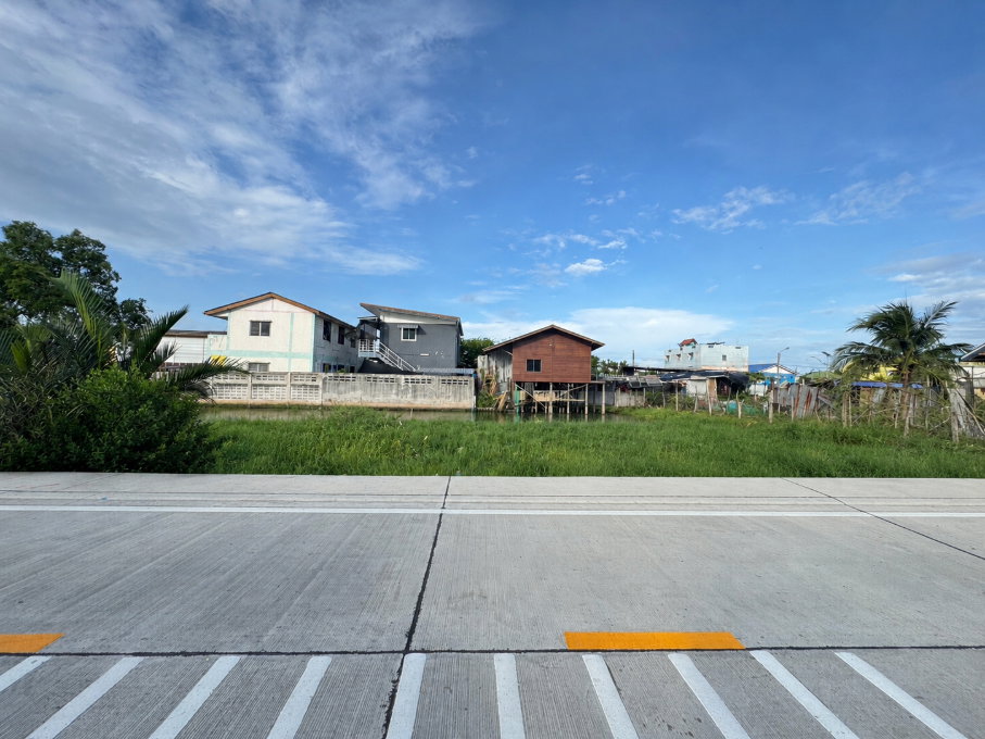 รูป ที่ดินเหลี่ยมสวย ประชาอุทิศ90 ซอยหลอดปิ้ง ซอย3 ราคาจับต้องได้ - รูปที่ 1/14