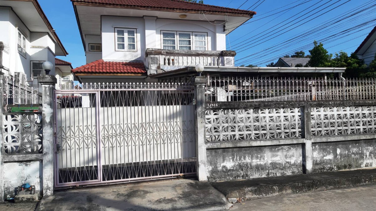 รูป ขายด่วน บ้านเดี่ยว 50 ตร.ว. บางบอน 5 ราคาถูก ทำเลดี หมู่บ้านเพชรมณฑลกรีน - รูปที่ 1/10