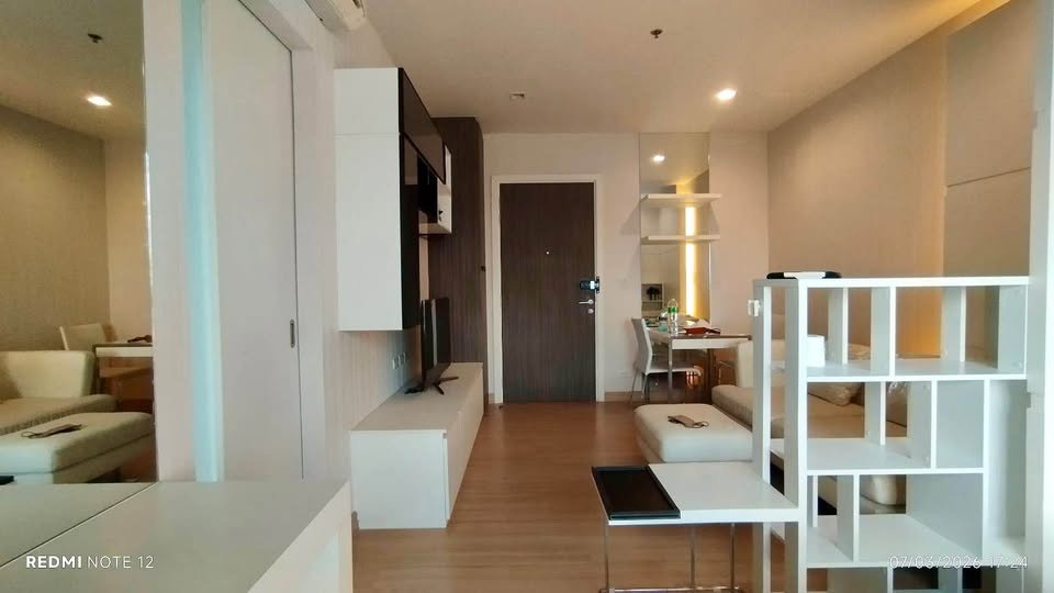 รูป SL147/[เช่าด่วน] Urbano Absolute Sathon-Taksin ชั้น 21 วิวแม่น้ำทิศใต้ ห้องกว้าง 31 ตร.ม. เฟอร์ฯ บิวท์อินครบ ใกล้ BTS กรุงธนบุรี & ICONSIAM - รูปที่ 18/21