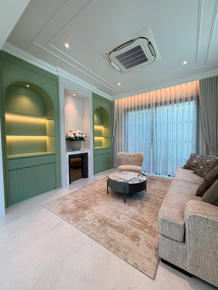 รูป 🏡 ให้เช่าบ้านเดี่ยวสุดหรู Ultra-Luxury | ณรินสิริ พระราม 9 - กรุงเทพกรีฑา - รูปที่ 20/27