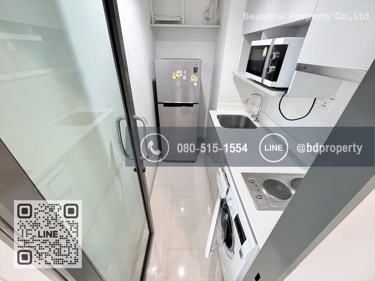 รูป Bestdeal ให้เช่าด่วน!!! 2 ห้องนอน ราคา 22,000 บาท/เดือน ห้องสวย Fully Furnished พร้อมเข้าอยู่ "IDEO MOBI RAMA 9" ใกล้MRTและเซ็นทรัลพระราม 9 - รูปที่ 13/16