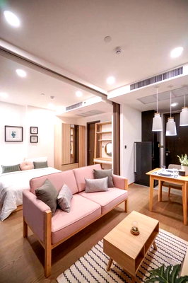 Condos for sale : ★Best price, very cheap, only 6.59 million baht ★In the heart crnter area ★ Beautiful view, near Mrt Samyan★ @ Ashton Chla-Silom★