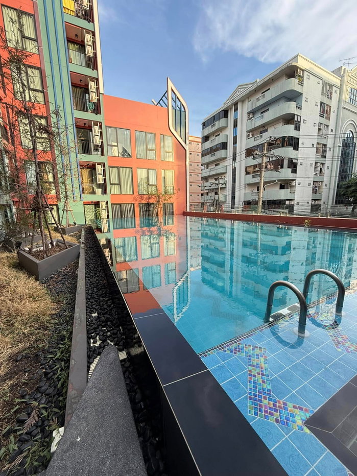 รูป R632/[เช่าด่วน] คอนโดทำเลทอง รัชดา 32-36 ห้องใหญ่ 2 ห้องนอน 39.04 ตร.ม. ชั้น 3 เครื่องใช้ไฟฟ้าครบครัน ใกล้ MRT ลาดพร้าว & เมเจอร์รัชโยธิน - รูปที่ 34/34