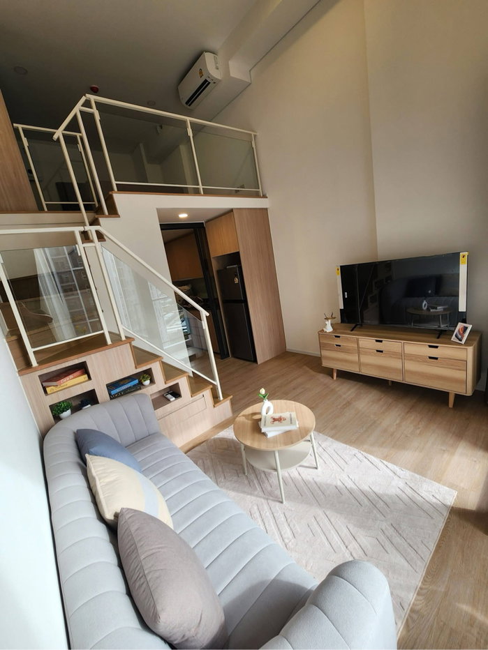 รูป ✨Duplex 1 Bedroom Unit For Rent @ Siamese Rama 9 (Landmark @ MRTA Station) ✨🏡 - รูปที่ 3/8