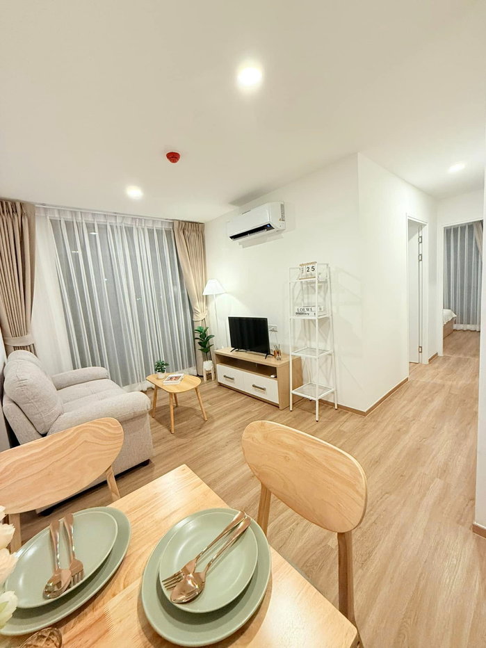 รูป R632/[เช่าด่วน] คอนโดทำเลทอง รัชดา 32-36 ห้องใหญ่ 2 ห้องนอน 39.04 ตร.ม. ชั้น 3 เครื่องใช้ไฟฟ้าครบครัน ใกล้ MRT ลาดพร้าว & เมเจอร์รัชโยธิน - รูปที่ 2/34