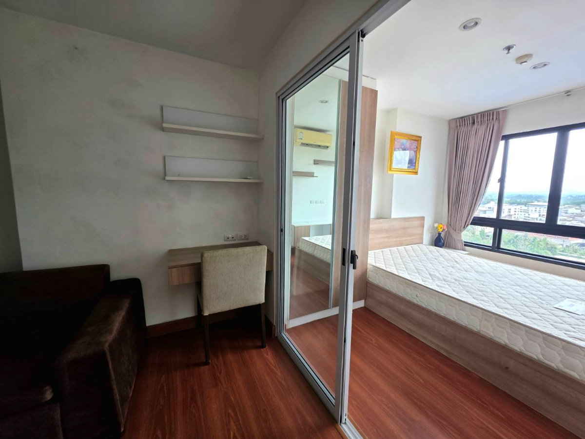รูป ให้เช่า พลัสคอนโด 2  เขต 8 ชั้น 12 ทิศตะวันตก 1 ห้องนอน ขนาด 30 ตร.ม. วิวเขต 8 พร้อมอยู่ เช่า 7,500 บาท/เดือน - รูปที่ 3/21