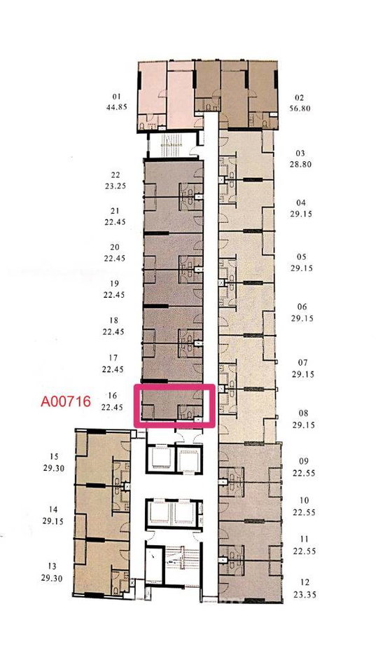 picture Studio Condo at Chapter One Shine Bangpo near MRT Bang Pho (ID 1268668) - 16/16