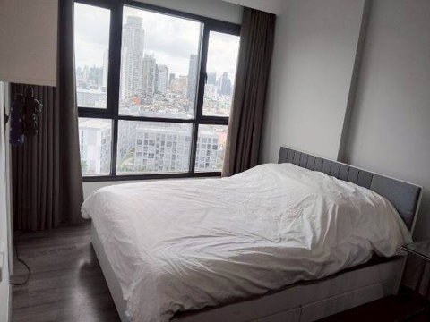 📢 [FOR RENT] ✨ The Base Park West, 30 sq.m., 1 Bedroom, 14th Floor, Fully Furnished and Ready to Move In, Located in T77 Community Onnut