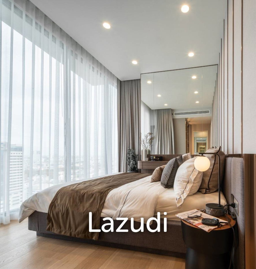 รูป 62.33 sqm high floor 2 bedroom condo at Anil Sathorn 12 Si Lom Bangkok - รูปที่ 5/10