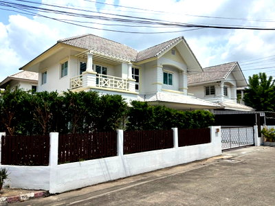 เช่าบ้านเดี่ยว รร.แย้มจาดวิชชานุสรณ์  : ND0779 🏡 ปล่อยเช่า บ้านเดี่ยว โครงการ บ้านสวนราชา (รามอินทรา) ถนนประเสริฐมนูกิจ🌴